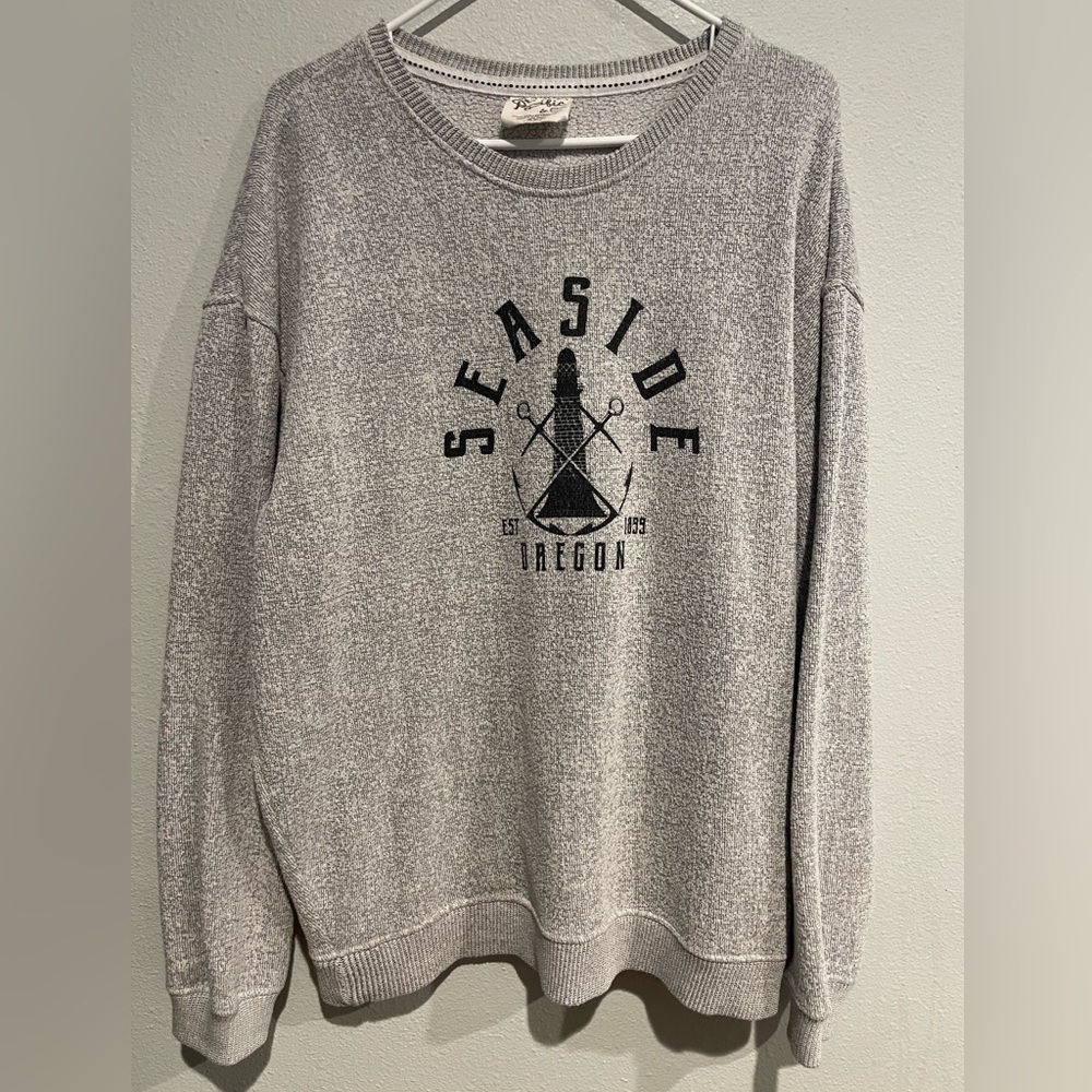 Pacific & Co Seaside Oregon Novelty Sweatshirt. Size 2XL
